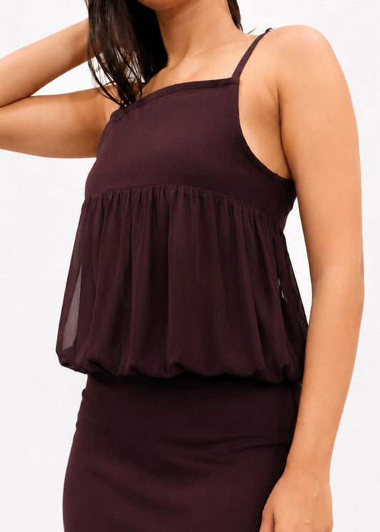 Mocha Flow Top