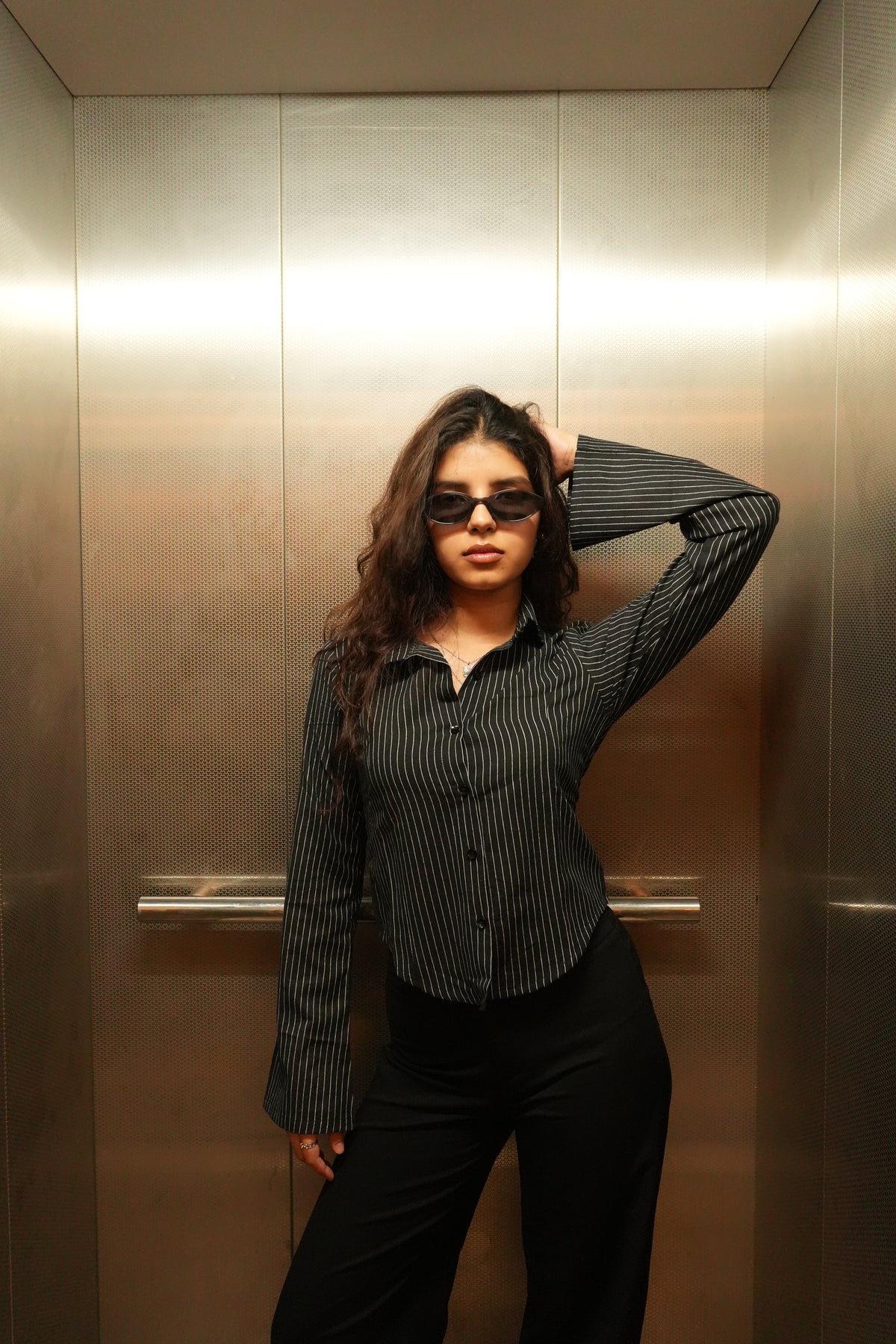 Elan flare shirt